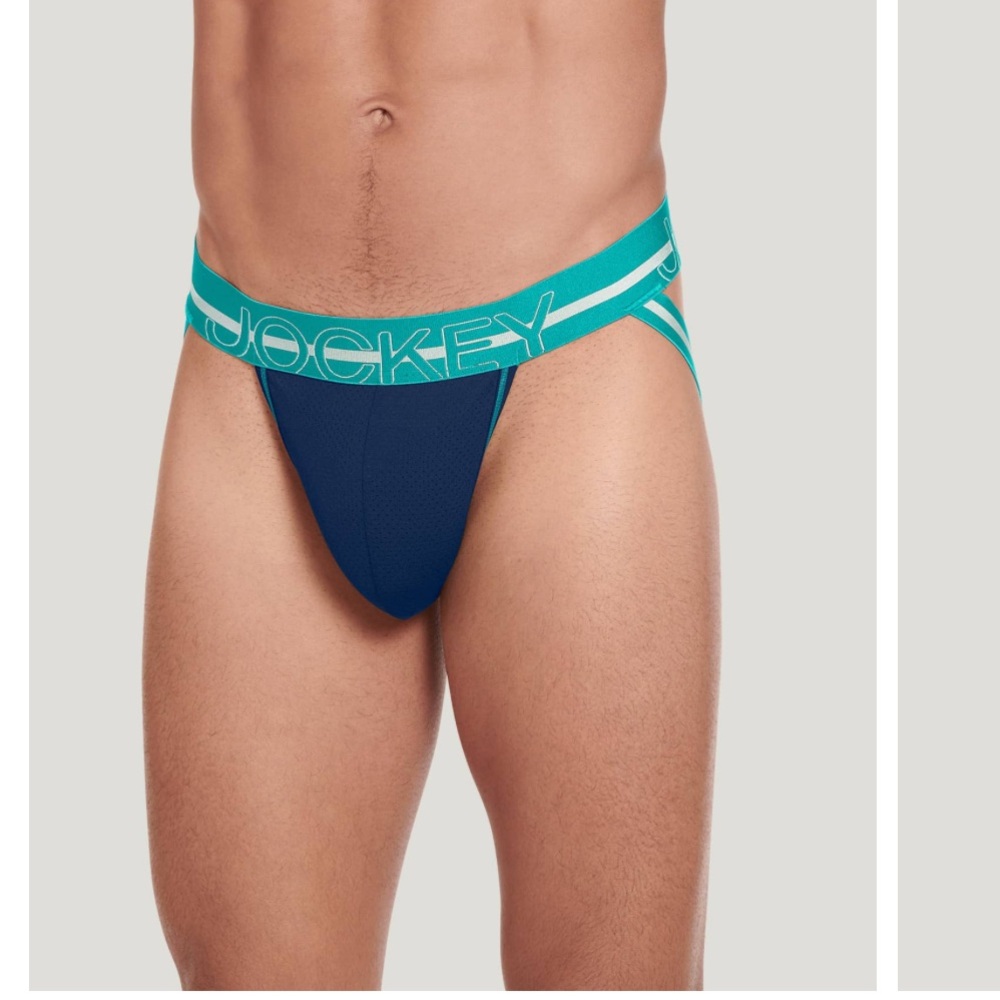 Blue jock